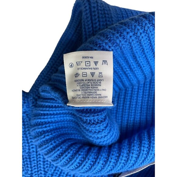 Knit Long Sleeve Turtleneck Sweater Casual Winter Minimalist - Picture 8 of 8